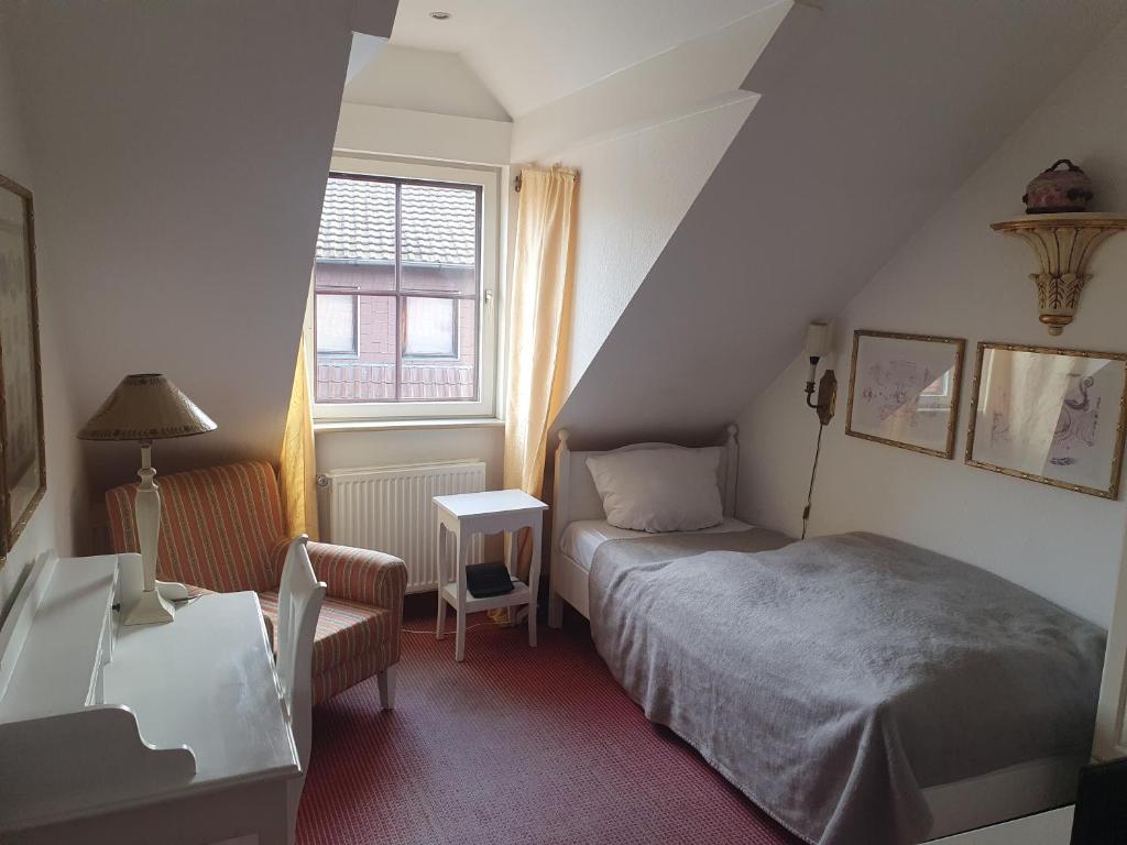 Gemütlich eingerichtetes Nostilgika-Einzelzimmer im Landhotel Kern